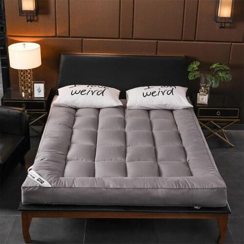 100% cotton Thick Mattress Thickened Mattress Antibacterial Breathable Pad for Winter Warm #W0