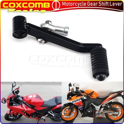 Motorcycle Black Gear Shift Lever For HONDA CB 500X CBR 500R CB 500F 2013-2021 CMX 500 Rebel 2017-2021 Toe Peg Shifter Pedal