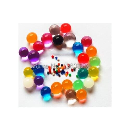 Novelty Home Decoration Water Beads Pearl bio gel Hydrogel Crystal Ball Soil Wedding Table Centerpieces Christmas Free Shipping