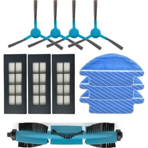 Robot Vacuum Cleaner HEPA Filter Main Side Brush Mop Cloth for Cecotec Conga Excellence 3090 Robotic Vacuum Cleaner Parts