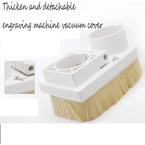 Removable Dust Collector Dust Cover Brush For CNC Spindle Motor Engraving Milling Machine Router Tools