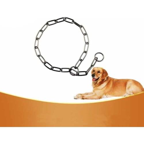 Heavy Metal Duty Solid Stainless Steel Dog Choke Chain Collar Pet Necklace for Pit Bull, Mastiff, Bulldog, Big Breeds