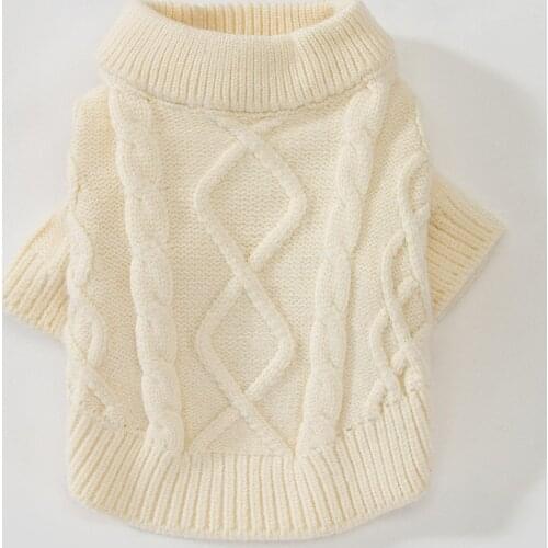 Cat Dog Sweater Winter Puppy Small Dog Clothes Knit Apparel Yorkshire Pomeranian Maltese Bichon Poodle Schnauzer Dog Clothing