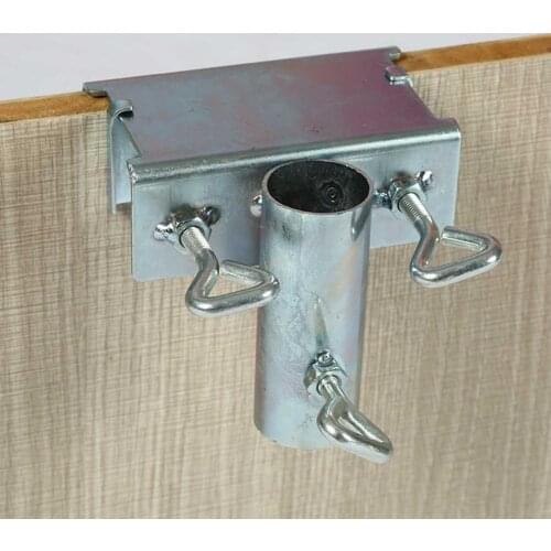 Outdoor Garden Courtyard Parasol Stand Umbrella Holder Clip Portable Patio Beach Galvanized Chair Clamp Stable Fixed Bracket