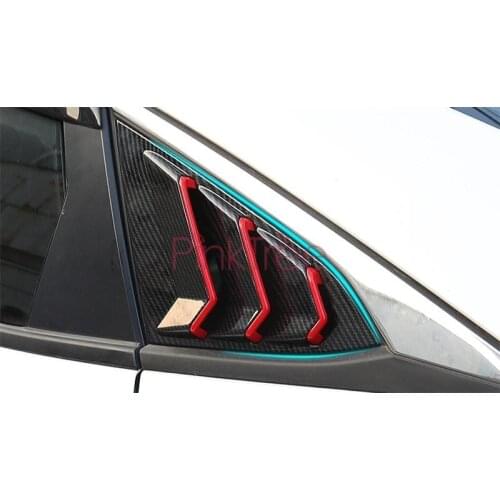 Rear Shutter Body False Air Outlet For Honda Civic 2016 2017 2018 Car Styling Tuning Accessory