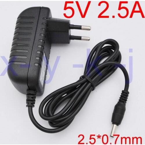 5V 2.5A 2.5x0.7mm Charger Power Supply for Tablet PIPO M8HD M9 M9 pro M8 pro M1 Pro Ramos W30 W32 W41 PIPO T9 Power Adapter