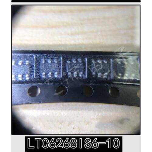 10PCS Brand new original authentic LTC6268IS6-10 SOT-23-6 LTC6268IS6 SOT23-6 Code: LTGQT instrument buffer operational amplifier