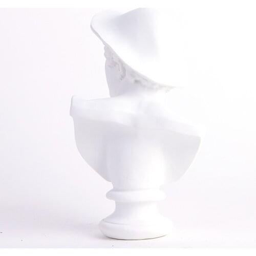 15cm Beethoven Statue Mini Portraits Sketch Sculpture Art Collection