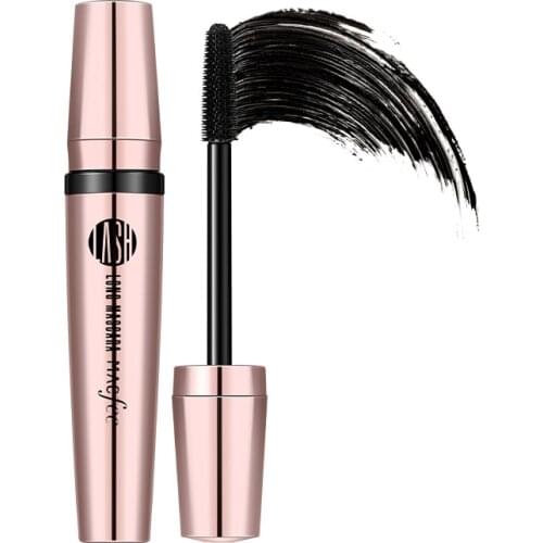 MACFEE Dense Long Mascara Densely Curl Long Volume Finishing Powder Long-Lasting Not Smudge Classic Silica Gel Brush Makeup Gift