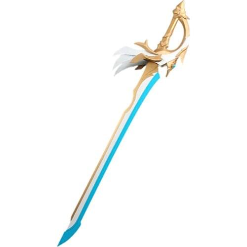 Game Genshin Impact Sword Aquila Favonia Albedo Cosplay Prop PVC Katana for Masquerade Halloween Party Cosplay Accessories