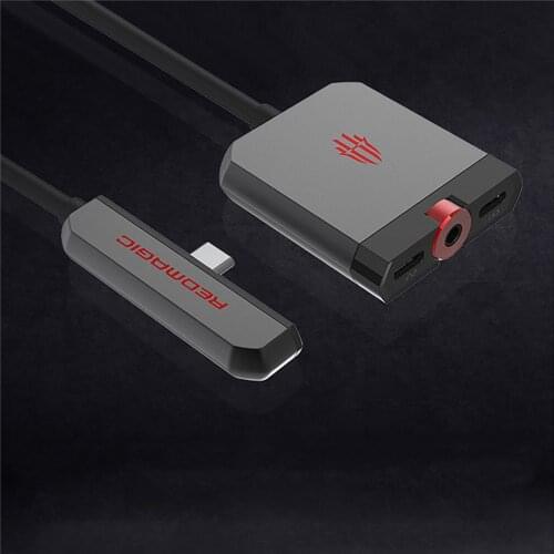 Exquisite Accessories Type-C Interface Mobile Game Docking Station Expansion Dock for Nubia RedMagic 6/6pro