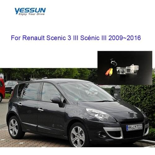 Rear view camera For Renault Scenic 3 III 2009 2010 2011~2016 Parking camera backup Camera/Night Vision/License Plate camer