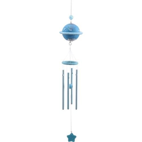 Spacecraft Star Shuttle Wind Chimes Yard GardenBell Wind Chime Window door Wall Hanging Decorations Home Decor 1Pc