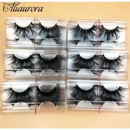 Make up Wholesale Eyelashes 25mm 3D Mink Lashes Dramatic False Eyelashes 10/20/30/60 Pairs Bulk Eyelash Extension Mink Eyelashes