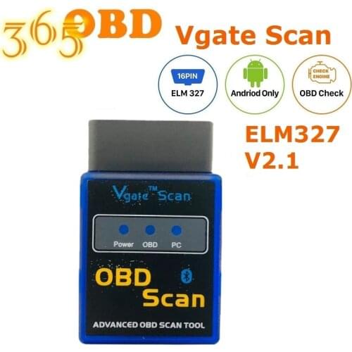 OBD Scan MINI ELM 327 V2.1 Bluetooth VGATE Scan ELM27 Vgate Advanced OBD Scan Tool ELM327 Code Scanner Vgate Scan Tool