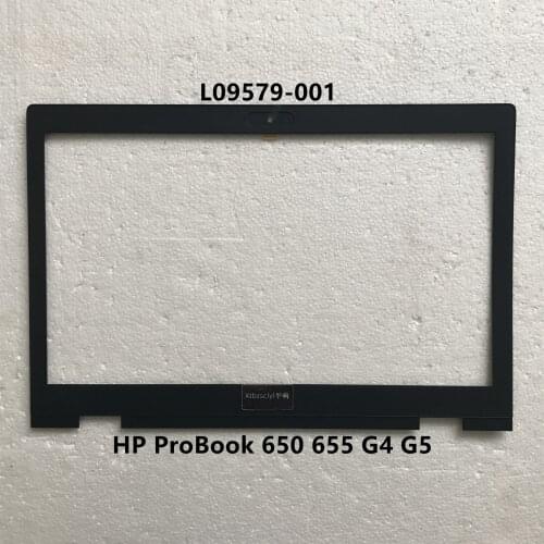 New For HP 15 ProBook 15 650 655 G4 G5 Standard Screen Frame Laptop Case Black LCD Bezel Cover L09579-001