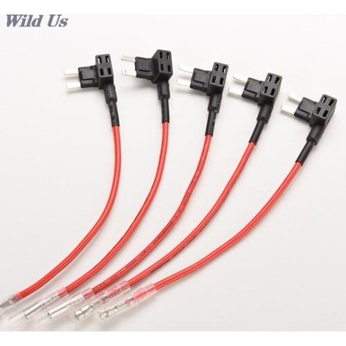 New Style ATM Fuse Adapter tap Double Circuit Adapter Holder Fuse Tap for Mini Fuse For Car Auto 1Pcs