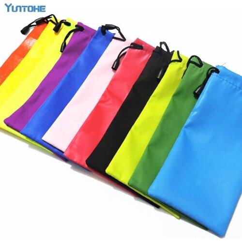 Wholesale New Arrival Cellphone Pouch Sunglasses 3D Glasses Case Waterproof Holder Soft Dust Pouch Carry Bag 500pcs/lot
