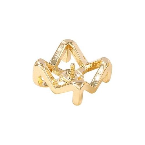 Factory Wholesale Gold Color Brass Square Charms Pendants Necklace Bracelet Earring Diy Jewelry Making Supplies Accessories