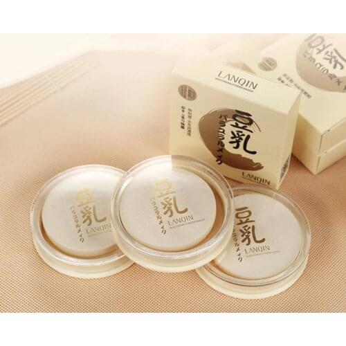 Transparent Pressed Face Powder Long Lasting Oil Control Face Foundation Waterproof Whitening Skin Concealer