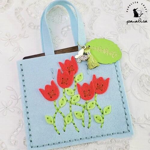 Panalisacraft 3D Bag Metal Cutting Dies for DIY Scrapbooking/Card Making/Kids Fun Decoration Supplies