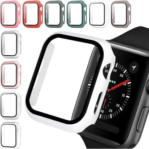 Tempered Glass Screen Protector For Apple Watch 6 5 4 3 2 44mm 40mm 42mm 38mm iwatch Protective Film Protection Screenprotector