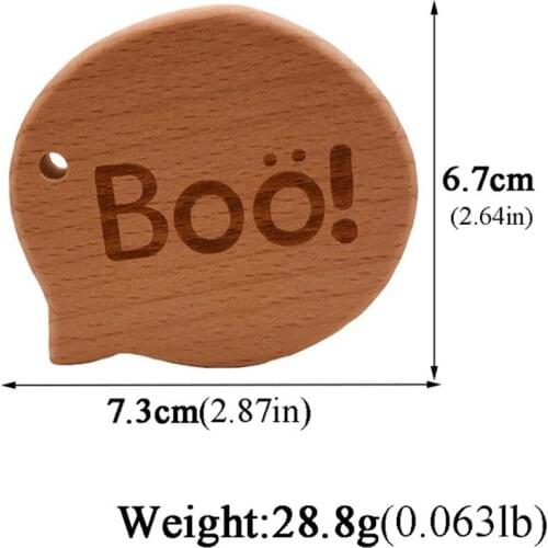 10pcs newborn baby rattle toy cartoon beech wood animal BOO molar stick baby teether toy wooden beech wood teether