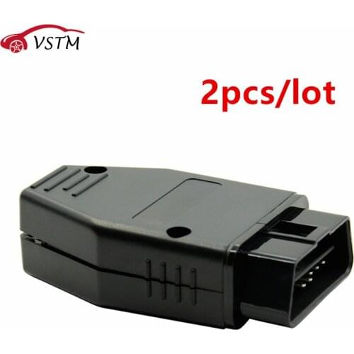 2pcs/lot OBDII OBD2 EOBD JOBD ODB ODB2 ODBII EOBD2 OBD11 ODB11 J1962 Male Connector Plug Adapter WiringOBD2 16Pin Connector