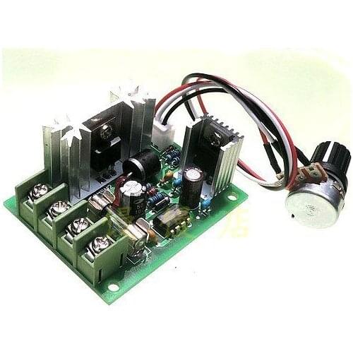 Free Shipping CCM5 PWM DC motor speed controller 12V24V30V120W controller with fuse