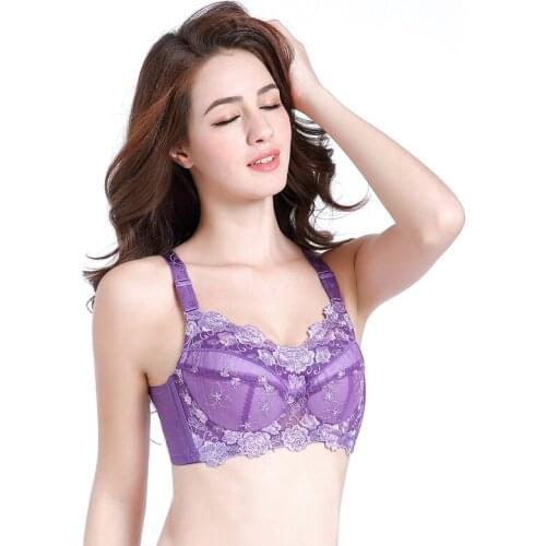 2020 Soutien Gorge B C D E F G H Cups Push Up Bras Women Underwear Large Size Bra Lingerie Female Bra Intimates 95 100