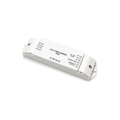 DC12V-24V constant voltage rgb led dali driver 3CH DALI protocol dimming driver