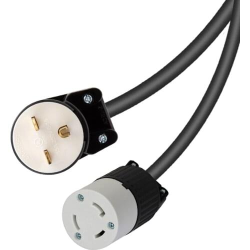 JORINDO American standard male plug with single elbow and straight head female socket,NEMA 6-15P to L5-30R