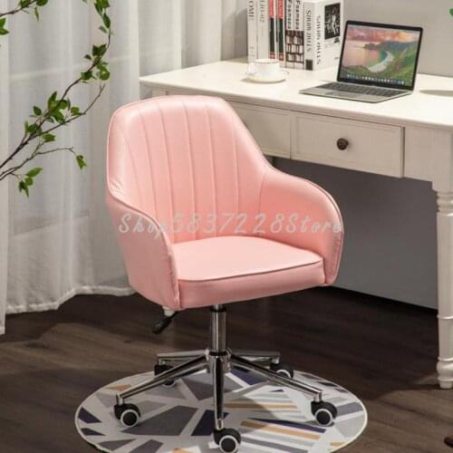 Computer Chair, Home Bedroom, Comfortable Office Swivel Chair, College Students' Dormitory, Desk And Chair, Adjustable Make-up