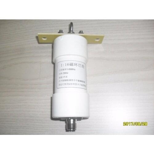 NEW 1PC 1:16 Barron Shortwave Barron Impedance Transformer Fishing Rod Antenna Long Line Antenna Diamond Antenna