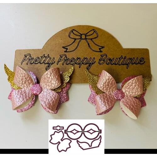 New Bow Flower Metal cutting Die scrapbook Decoration embossed Photo album Decoration Card making DIY Handicrafts