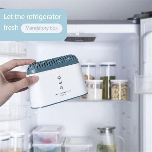 New Removal Odor Box Kitchen Refrigerator Deodorant Household Evil Freezer Odor Deodorant Cleaner Refrigerator Air Purifier 2021