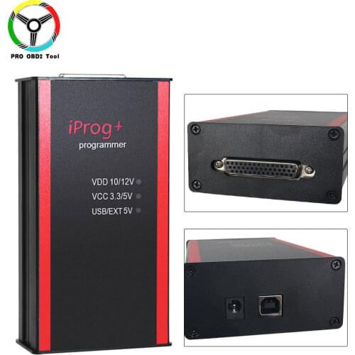 IProg v85 Programmer Diagnosis Support IMMO + Mileage Correction + Airbag Reset IPROG With K Line/CAN Adapter Iprog v83