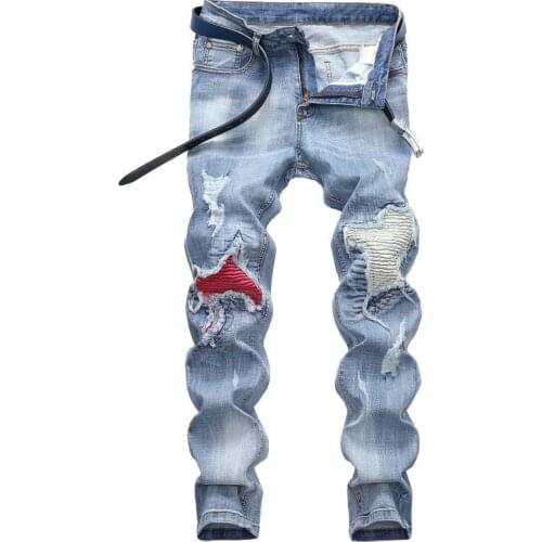 TUFUFU Ripped Jeans For Men