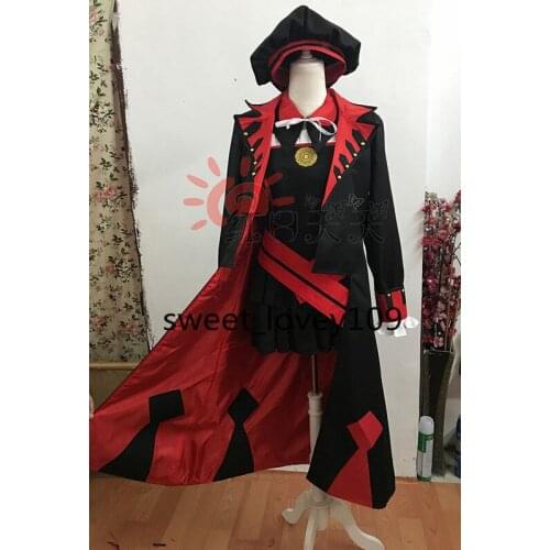 High Quality Halloween costume Fate Grand Order Helena Blavatsky Uniforms Cosplay Costume includes hat