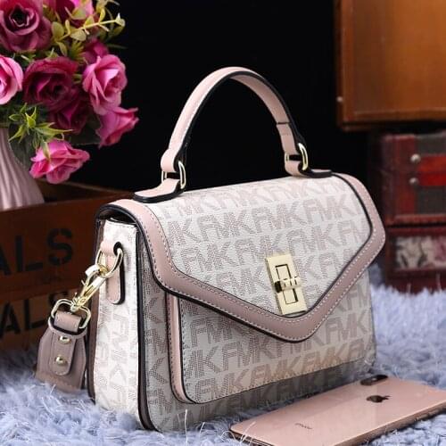 2021 New Fashion Leather Letter Printed Female Bag Shoulder Messenger Small Square Bag Purses and Handbags Luxury Designer Cc Gg