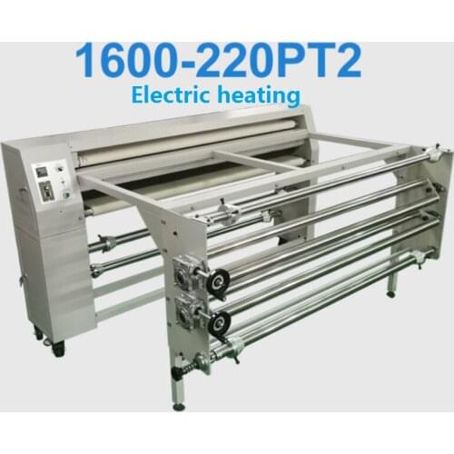 1600 cylinder automatic heat transfer press printing machine 80cm worktable