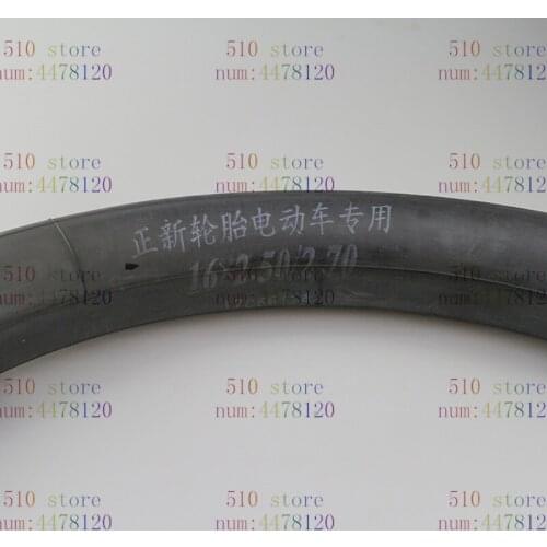 16x2.50/2.70 with a bent angle valve stem inner tube fits 16x2.50 16x2.70 Electric Bike,Kid Bike,Small BMX and Scooter tire