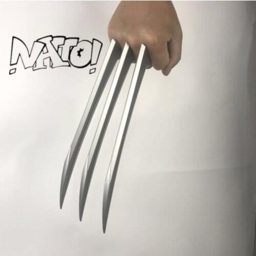 2pcs/pair Claws Weapons Toy 1:1 Cosplay Prop For Halloween Costumes Superhero Cosplay