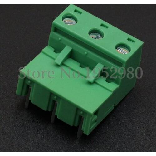 20 Set 7.62MM PCB Pluggable Terminal Block Connectors 11P 12P Right Angle KF2EDG-7.62 Copper