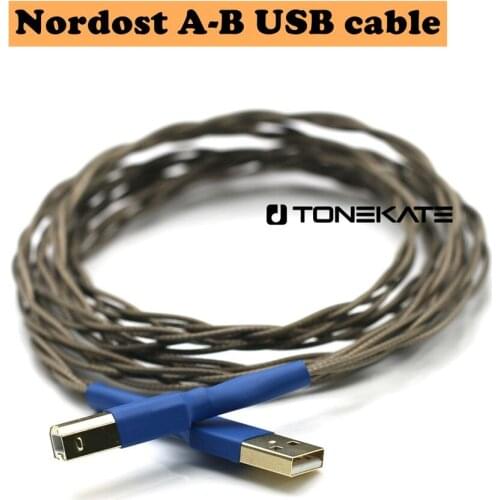 Nordost Odin HiFi decoder DAC data cable USB sound card cable A-B port audio cable computer mixer data cable