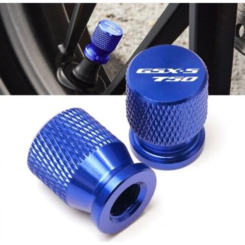 For SUZUKI GSX-S750 GSXS 750 GSX-S1000 GSXS 1000 ALL YEAR Motorcycles CNC Wheel Tire Valve Air Port Stem Caps Airtight Covers
