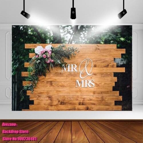 Avezano Photography Background Valentines Day Party Board Backdrops For Photo Studio Photozone Photocall Photo Shoot Decoration