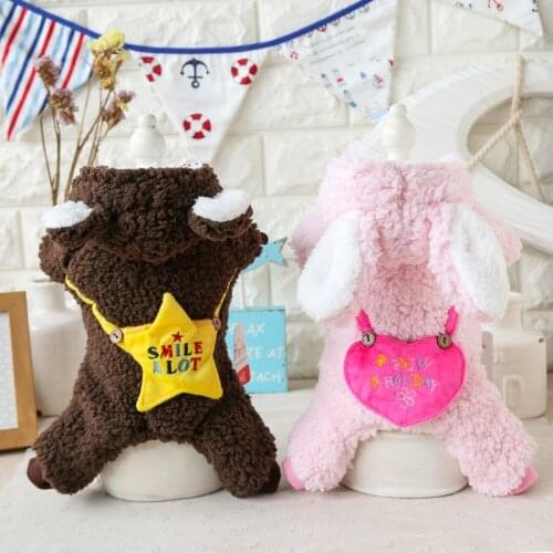 Pocket Cotton Dog Bathrobe Jumpsuits Dog Pajamas Yorkie Maltese Chiwawa Clothing For Dogs Pet Puppy Cat Cute Small Dog Clothes