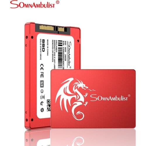 Metal red faucet 2.5 ``Sata3 Ssd 120gb 240gb 60gb 480gb 2TB SSD Hdd built-in solid state drive