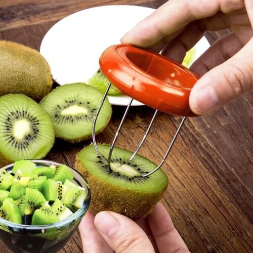Mini Kiwi Peeler Handheld Fruit Cutter Kitchen Accessories Stainless Steel And ABS Peeling Tool For Pitaya Slicer Salad Artifact